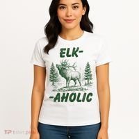 Elk Aholic Women's T-Shirt thumb 4