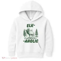 Elk Aholic Kids Hoodie thumb 0