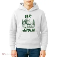 Elk Aholic Kids Hoodie thumb 4