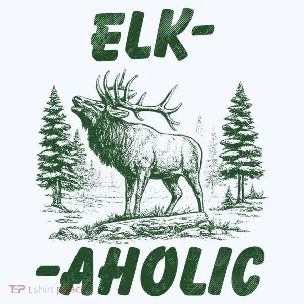Elk Aholic Kids T-Shirt