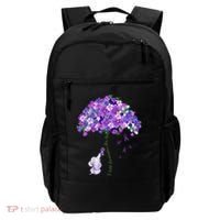 Elephant Alzheimers Flower Family Support Backpack thumb 0