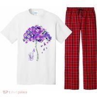 Elephant Alzheimers Flower Family Support Pajama Set thumb 0