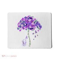 Elephant Alzheimers Flower Family Support Mousepad thumb 0