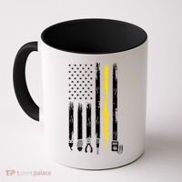 Electrician American Flag USA Coffee Mug thumb 0