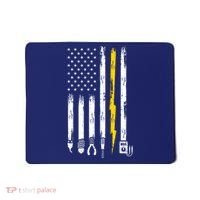 Electrician American Flag USA Mousepad thumb 0