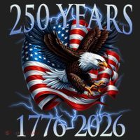 Eagle American Flag 250 Years 1776-2026 250th Birthday America Women's Sweatshirt thumb 2