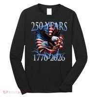 Eagle American Flag 250 Years 1776-2026 250th Birthday America Long Sleeve Shirt thumb 0