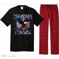 Eagle American Flag 250 Years 1776-2026 250th Birthday America Pajama Set thumb 0