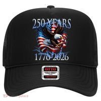 Eagle American Flag 250 Years 1776-2026 250th Birthday America Hat thumb 0