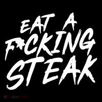 Eat A Fucking Steak Baby Bodysuit thumb 2