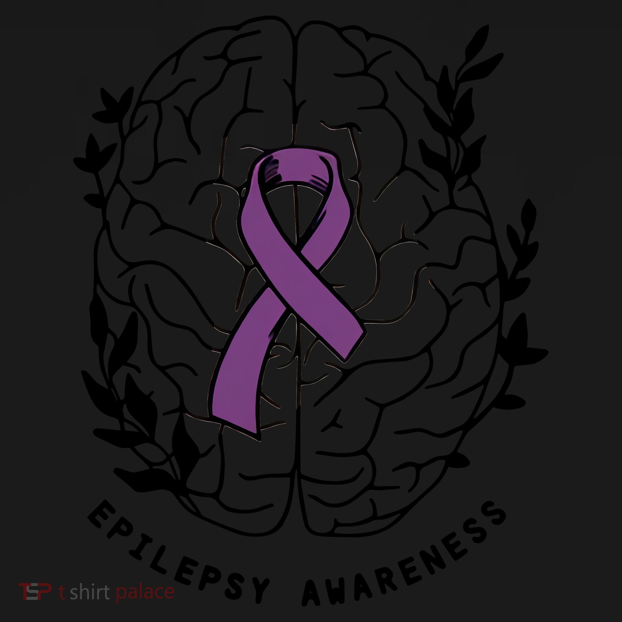 Epilepsy Awareness For Epilepsy Warrior Purple Ribbon Neurodiversity Coaster