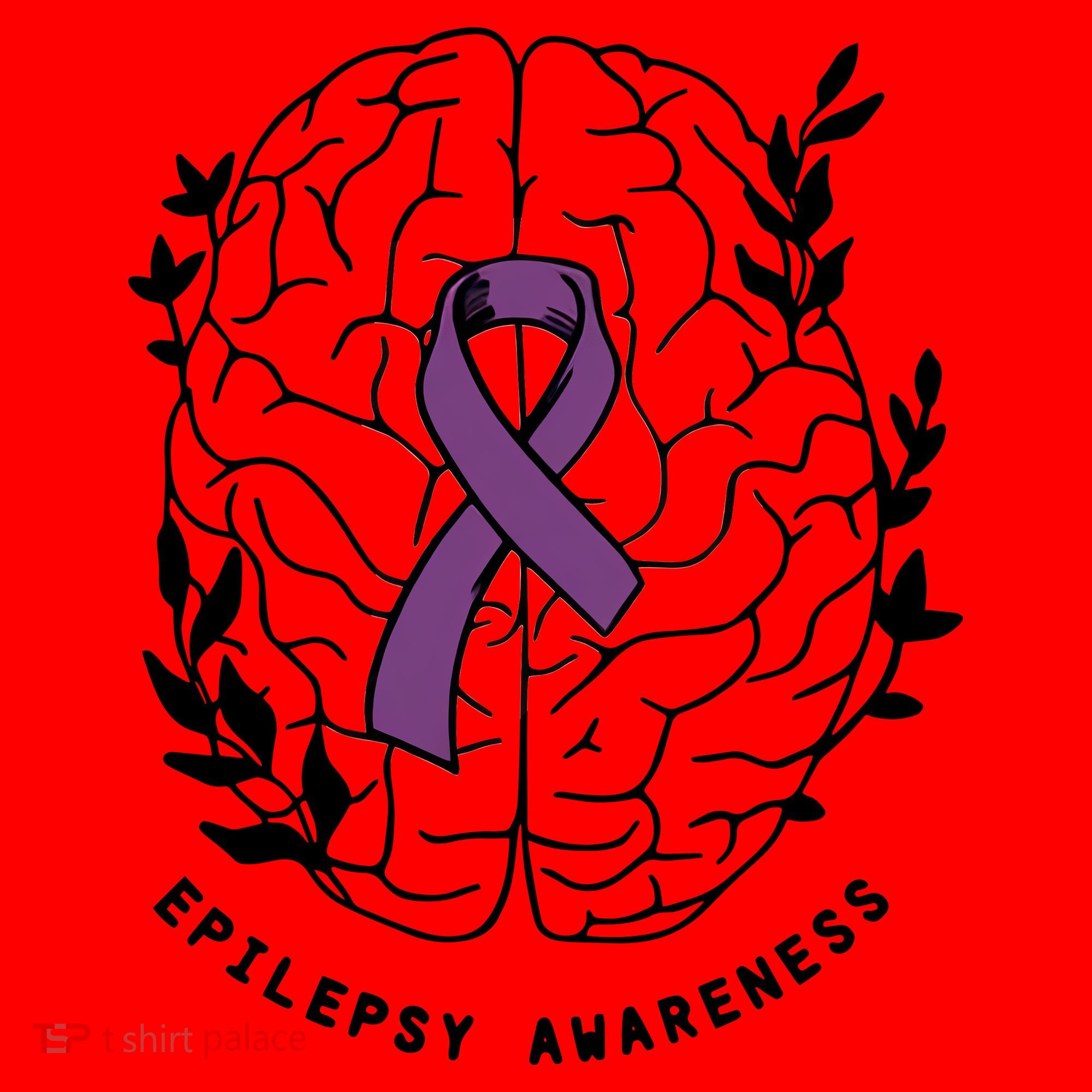 Epilepsy Awareness For Epilepsy Warrior Purple Ribbon Neurodiversity Santa Hat