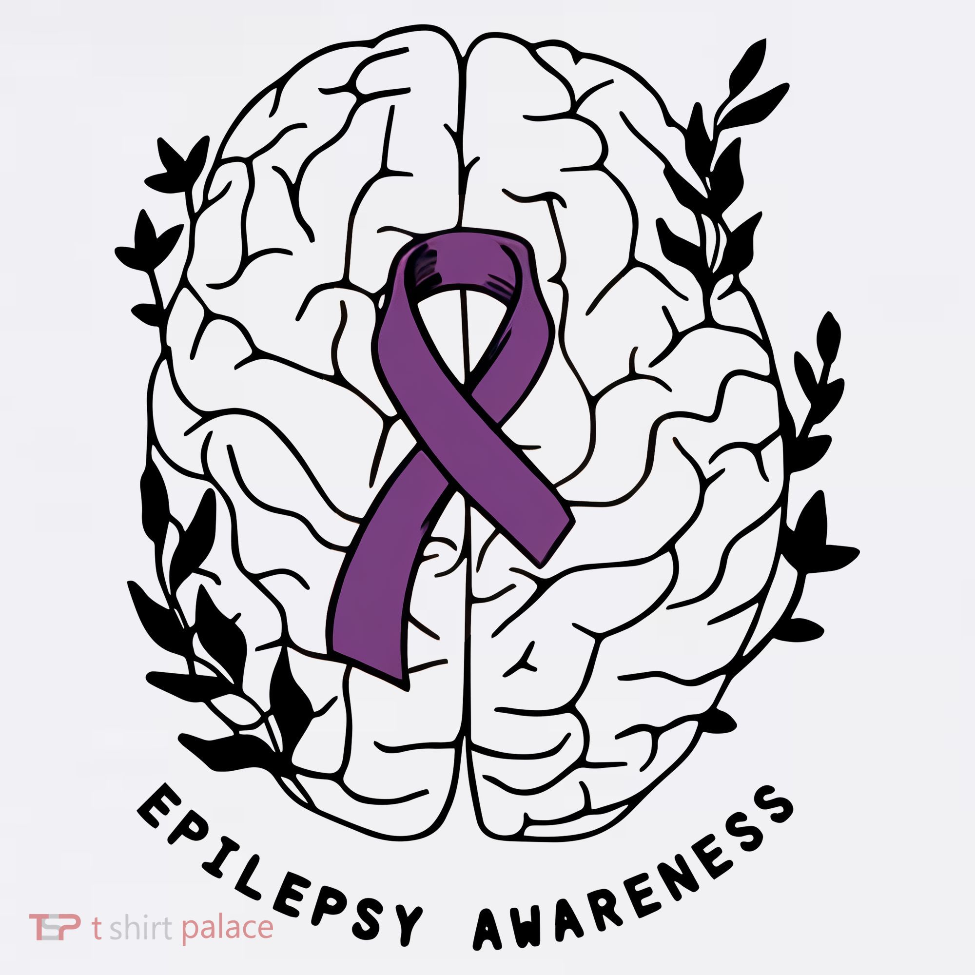 Epilepsy Awareness For Epilepsy Warrior Purple Ribbon Neurodiversity Women's Hoodie