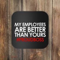 Employee Appreciation Gifts Funny Boss Gift Coaster thumb 0