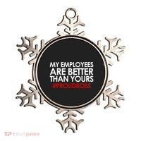 Employee Appreciation Gifts Funny Boss Gift Ornament thumb 0
