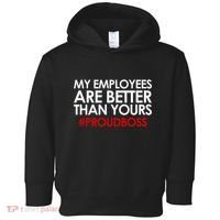 Employee Appreciation Gifts Funny Boss Gift Toddler Hoodie thumb 0