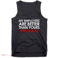 Employee Appreciation Gifts Funny Boss Gift Tank Top thumb 0