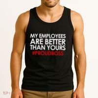 Employee Appreciation Gifts Funny Boss Gift Tank Top thumb 3