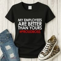 Employee Appreciation Gifts Funny Boss Gift Women's T-Shirt thumb 3