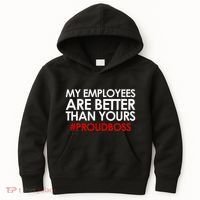 Employee Appreciation Gifts Funny Boss Gift Kids Hoodie thumb 0