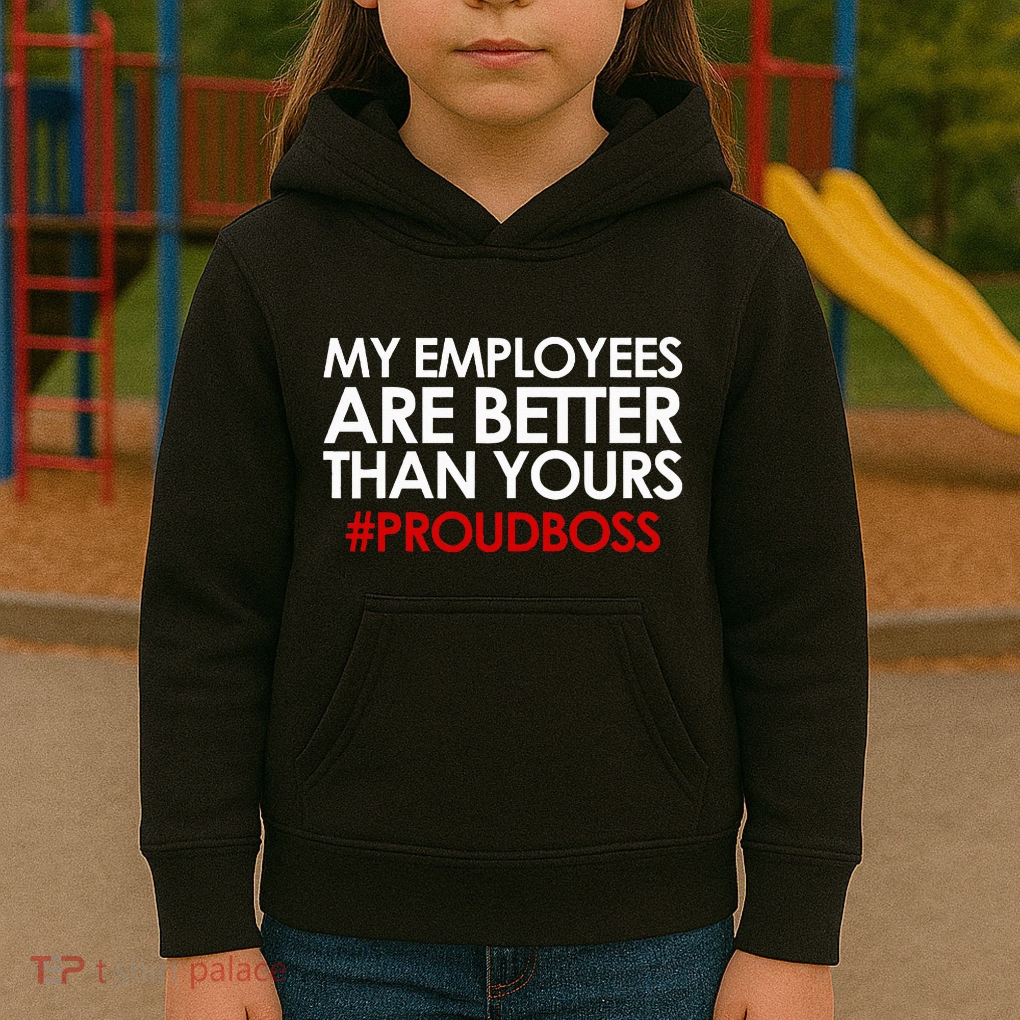 Employee Appreciation Gifts Funny Boss Gift Kids Hoodie