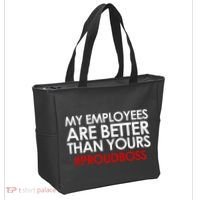 Employee Appreciation Gifts Funny Boss Gift Tote Bag thumb 2