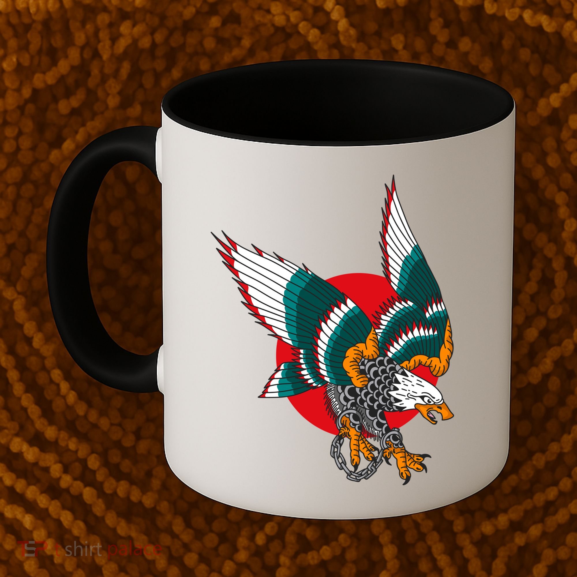 Eagle Handcuffs Coffee Mug