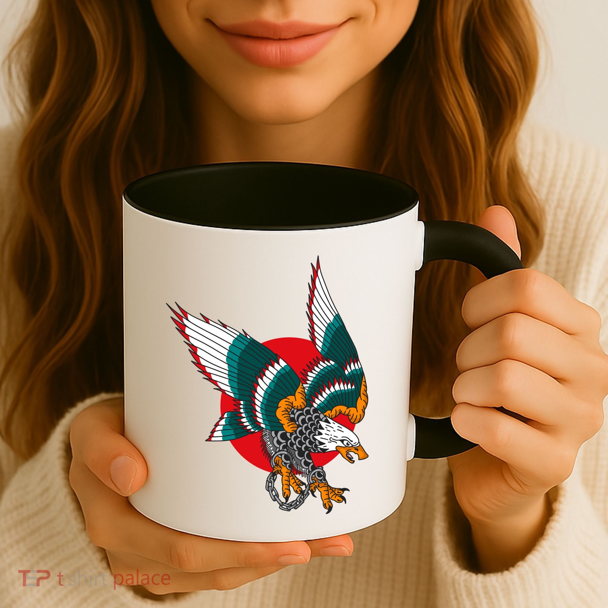 Eagle Handcuffs Coffee Mug