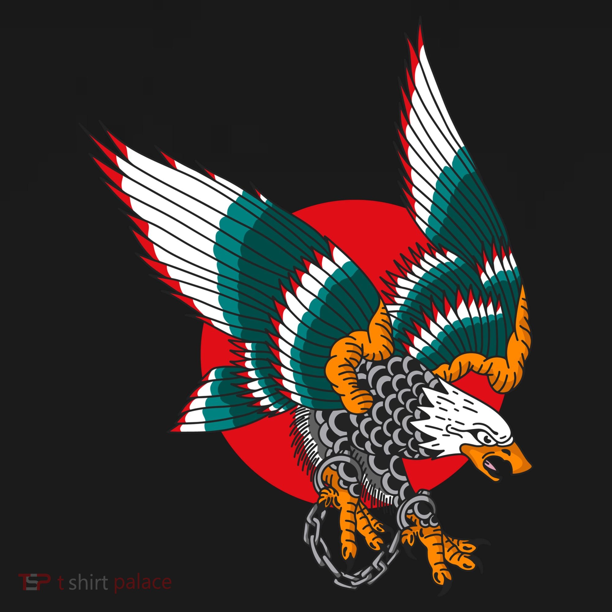 Eagle Handcuffs Ornament