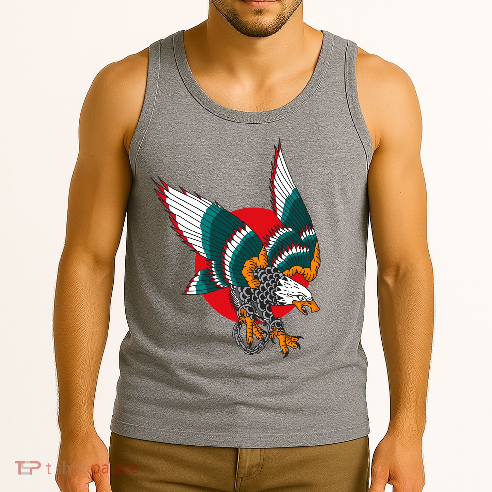 Eagle Handcuffs Tank Top