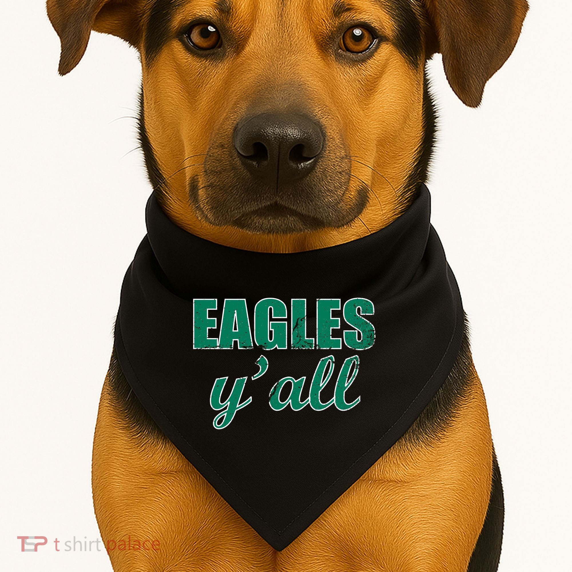 Eagles Y'all USA-Made Doggie Bandana