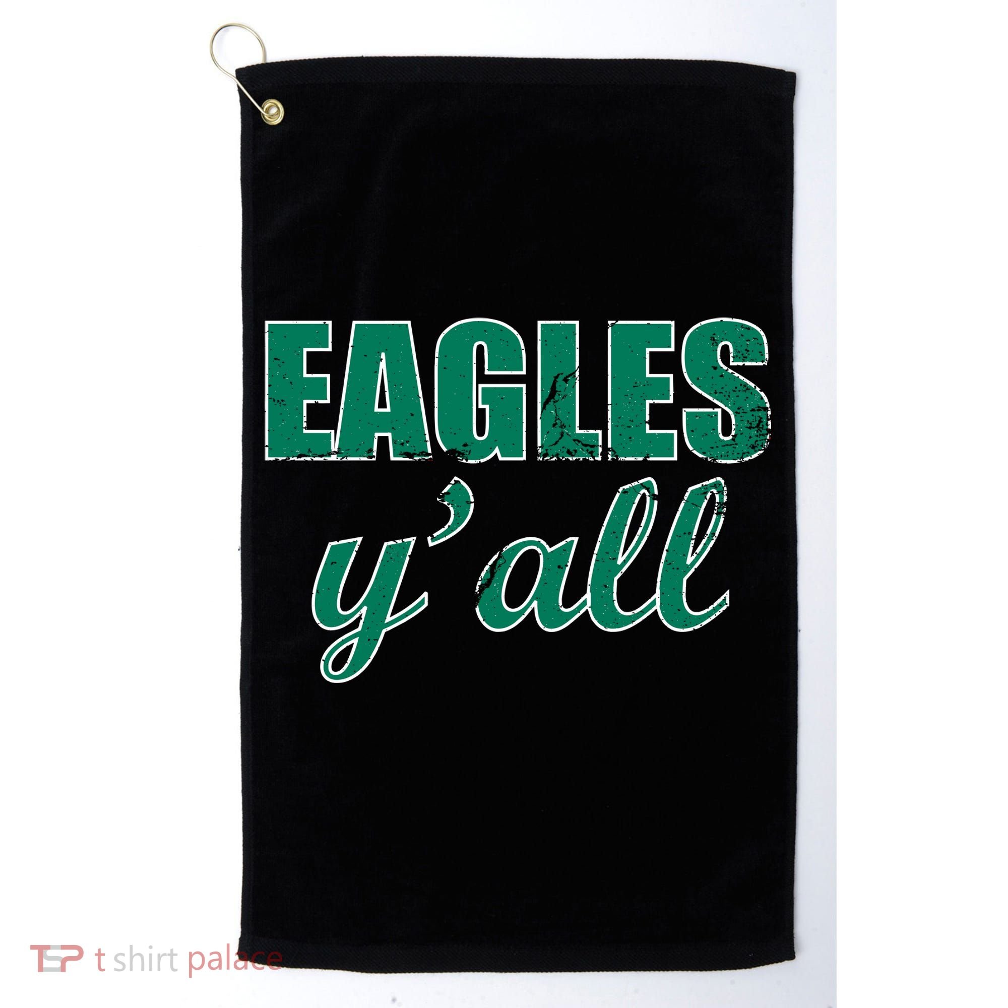 Eagles Y'all Golf Towel