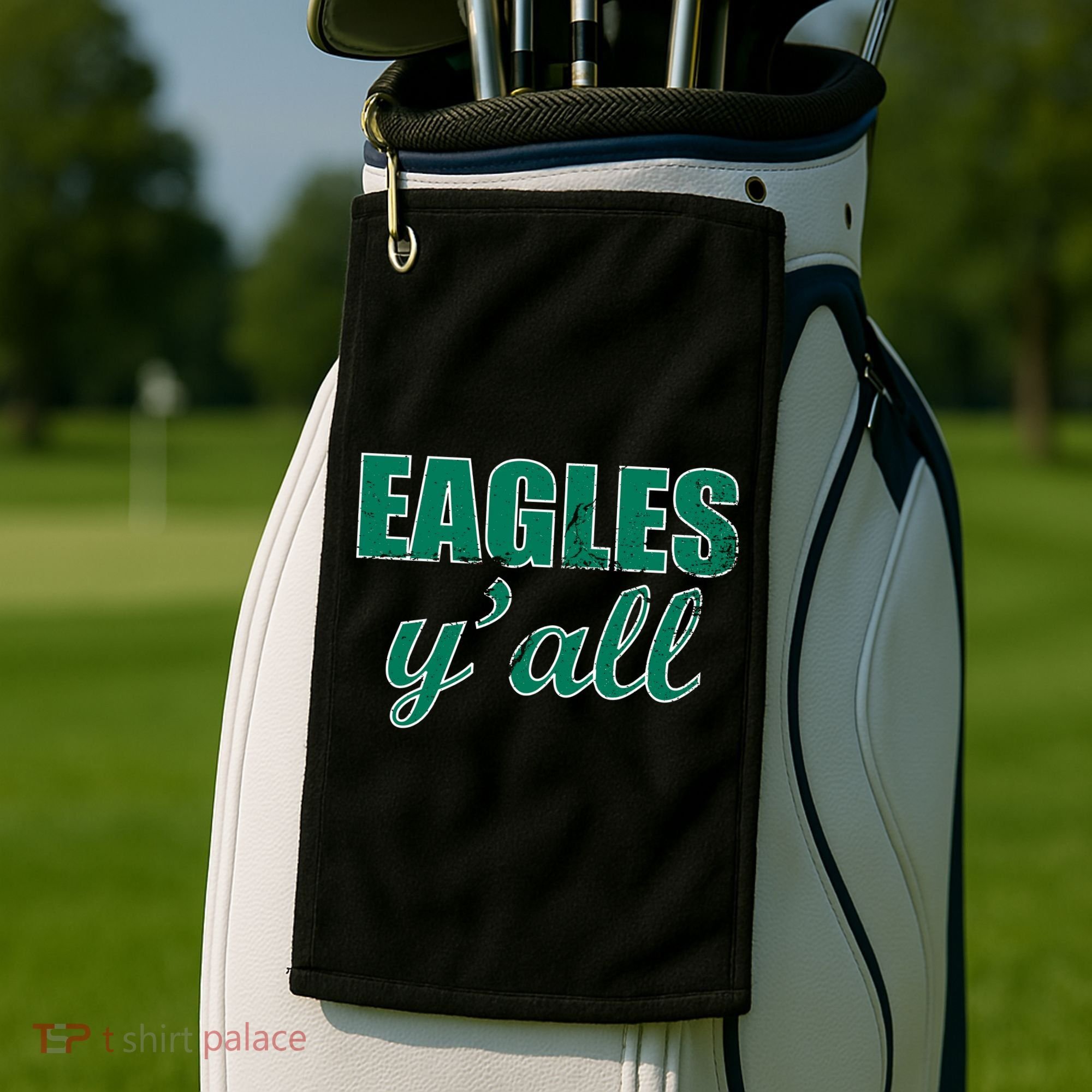 Eagles Y'all Golf Towel