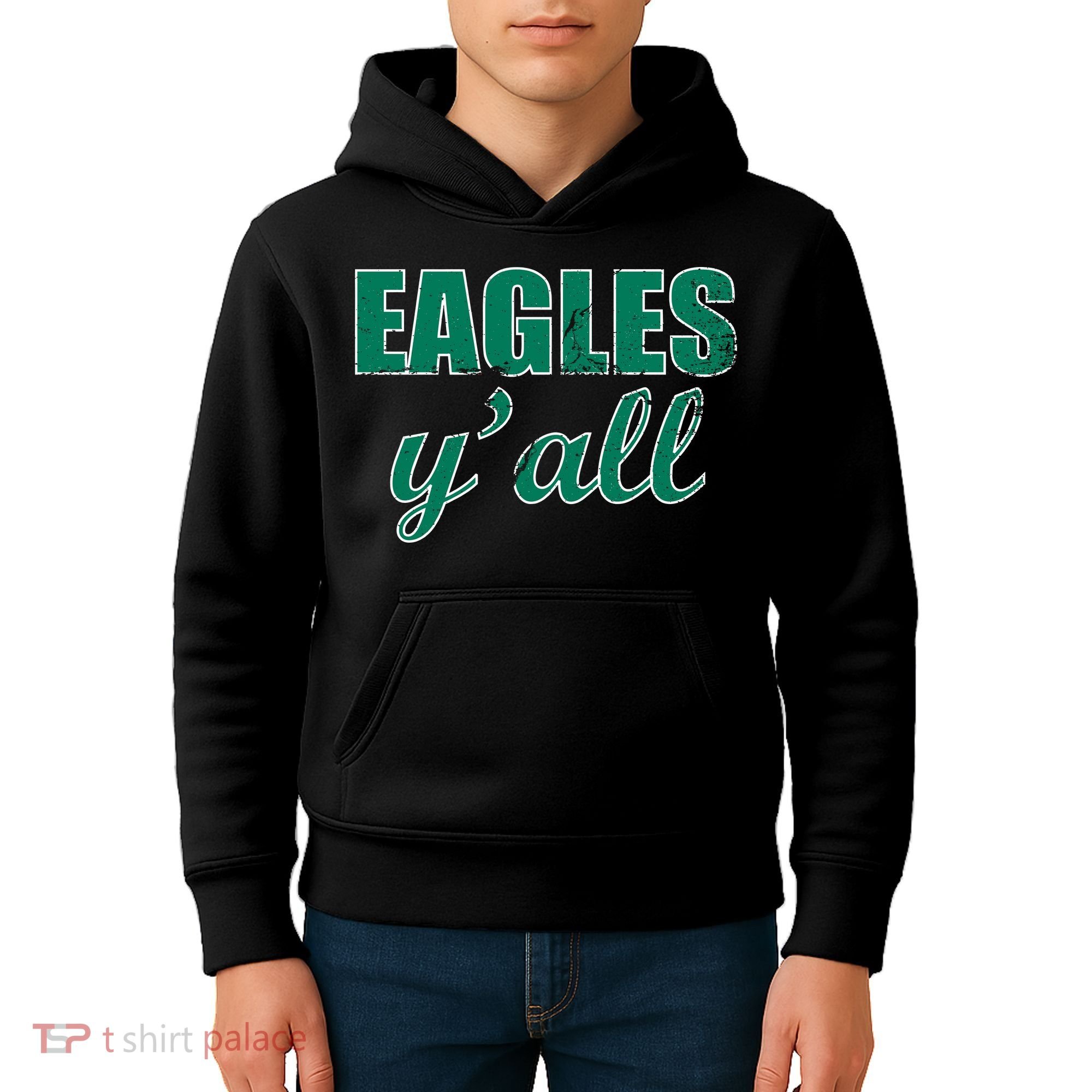 Eagles Y'all Kids Hoodie