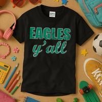 Eagles Y'all Kids T-Shirt thumb 3