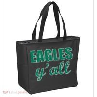 Eagles Y'all Tote Bag thumb 2