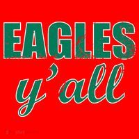 Eagles Y'all Santa Hat thumb 1