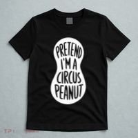 Easy Adult Halloween Costumes Pretend IM A Circus Peanut T-Shirt thumb 5