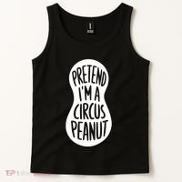 Easy Adult Halloween Costumes Pretend IM A Circus Peanut Tank Top thumb 2