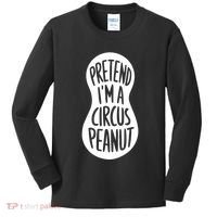 Easy Adult Halloween Costumes Pretend IM A Circus Peanut Kids Long Sleeve Shirt thumb 0