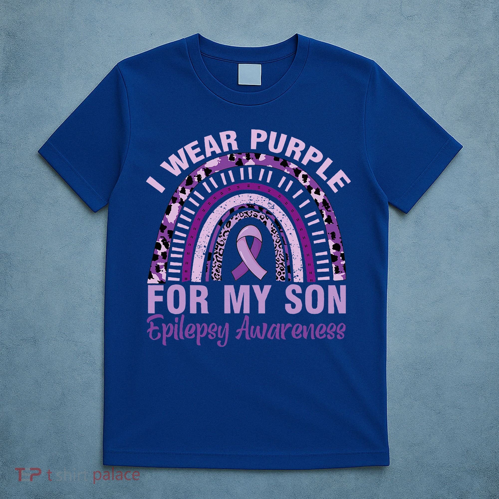 Epilepsy Awareness I Wear Purple For My Son Epilepsy  T-Shirt