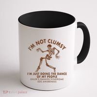 Eds Awareness IM Not Clumsy Doing Dance Of My People Coffee Mug thumb 1