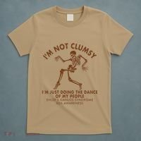 Eds Awareness IM Not Clumsy Doing Dance Of My People T-Shirt thumb 5