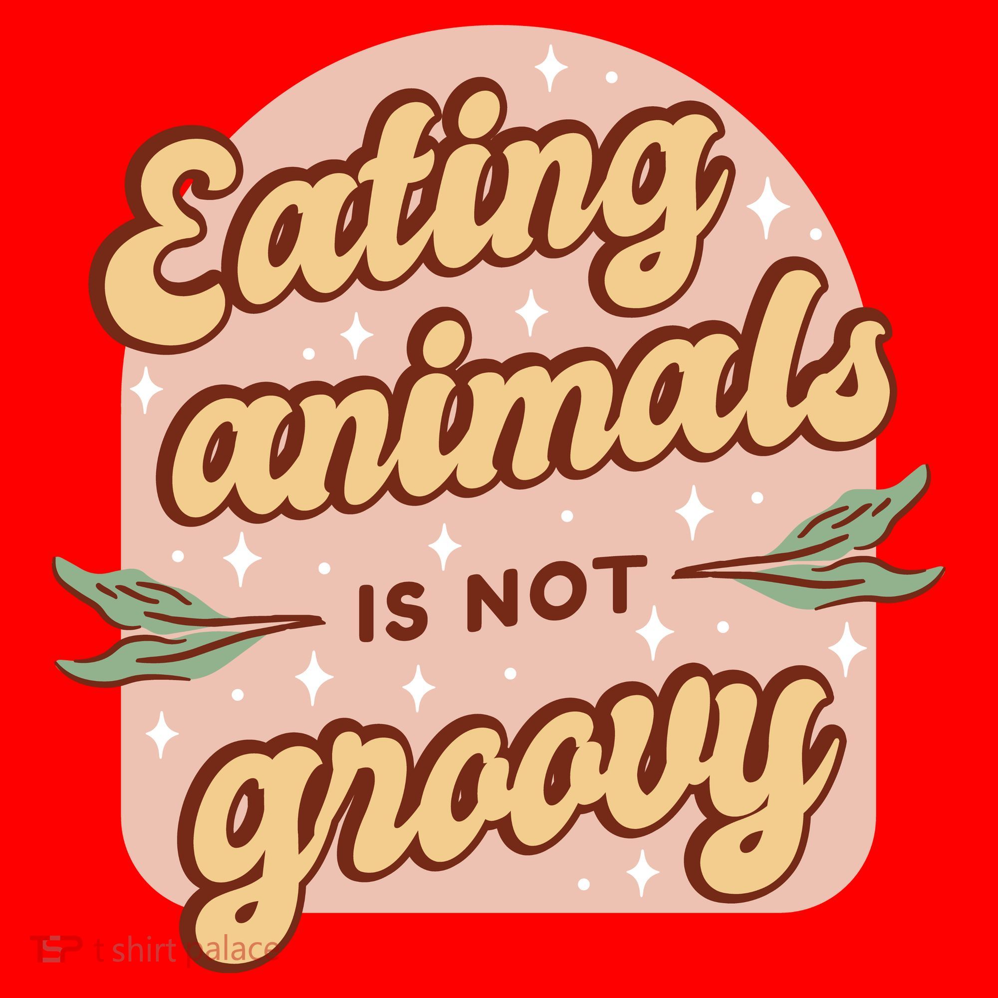 Eating Animals Is Not Groovy Vegan Life Santa Hat