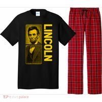 Epic Abraham Lincoln Grunge Portrait Pajama Set thumb 0