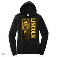 Epic Abraham Lincoln Grunge Portrait Women's Hoodie thumb 0