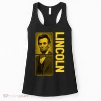 Epic Abraham Lincoln Grunge Portrait Women's Tank Top thumb 0