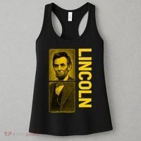 Epic Abraham Lincoln Grunge Portrait Women's Tank Top thumb 3