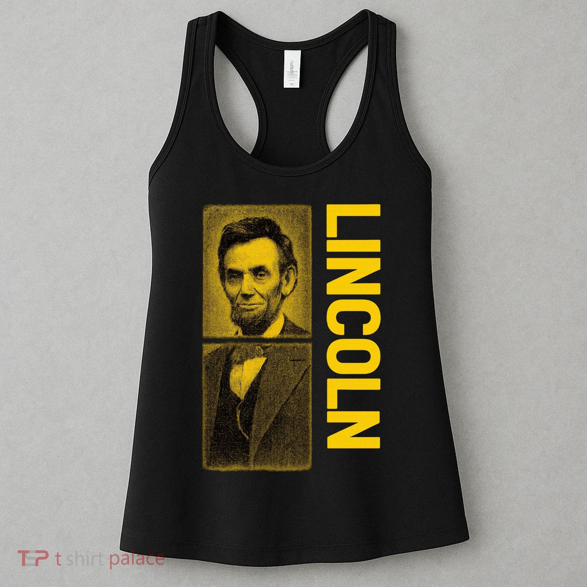 Epic Abraham Lincoln Grunge Portrait Women's Tank Top