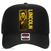 Epic Abraham Lincoln Grunge Portrait Hat thumb 0